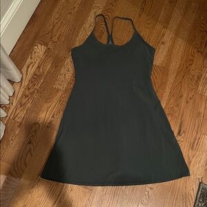 Outdoor Voices Dark Green Tank dress with shorts